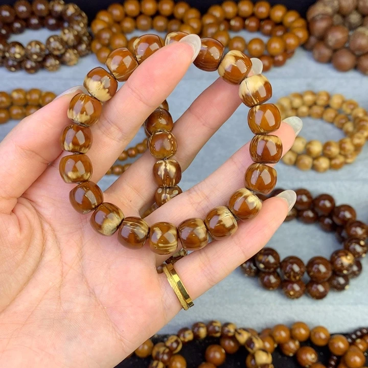 @***@手串紫金鼠12花皮