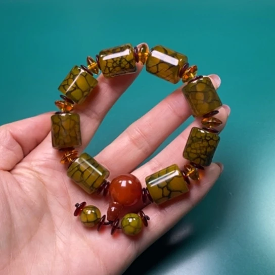 玛瑙/玉髓未镶嵌手链