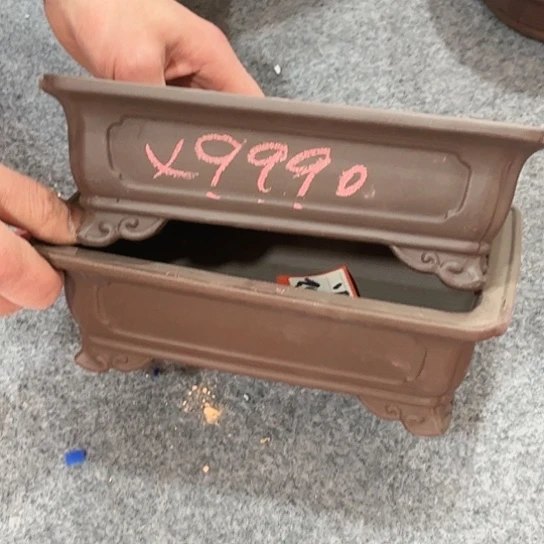 紫砂花盆若*宜兴紫砂