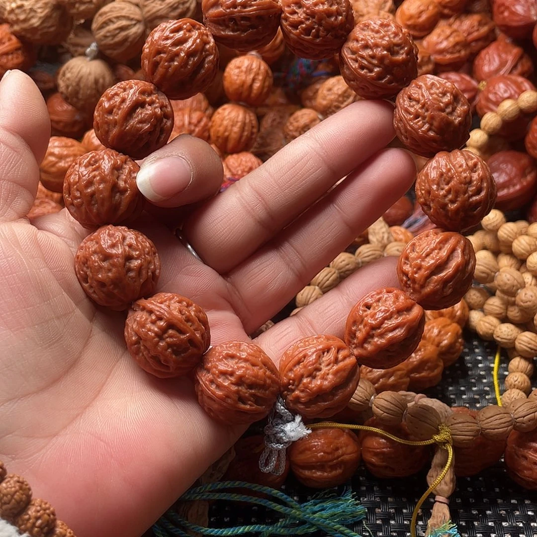 手串文玩核桃荔枝纹