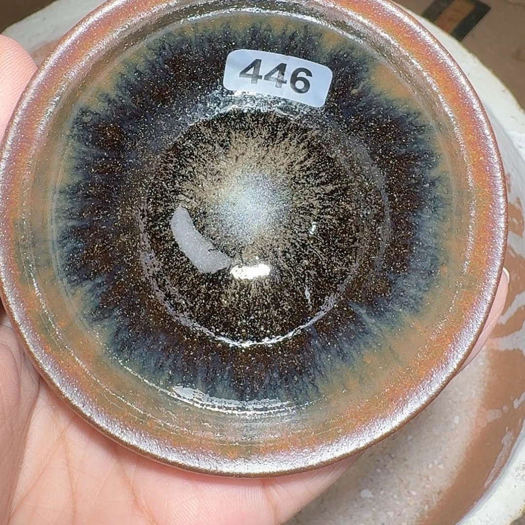 茶盏龙窑柴烧自然还原456