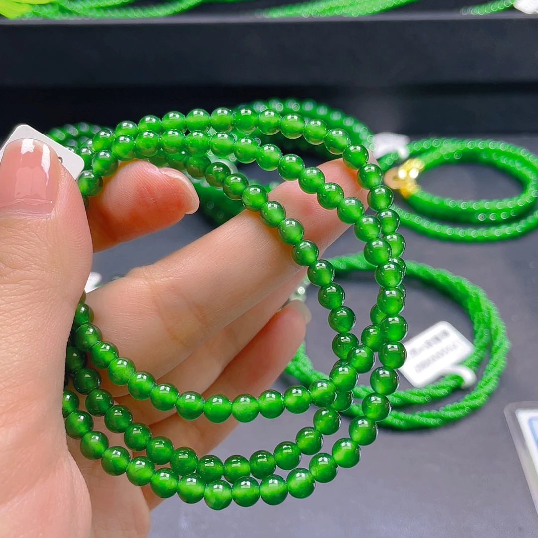 翡翠未镶嵌颈饰