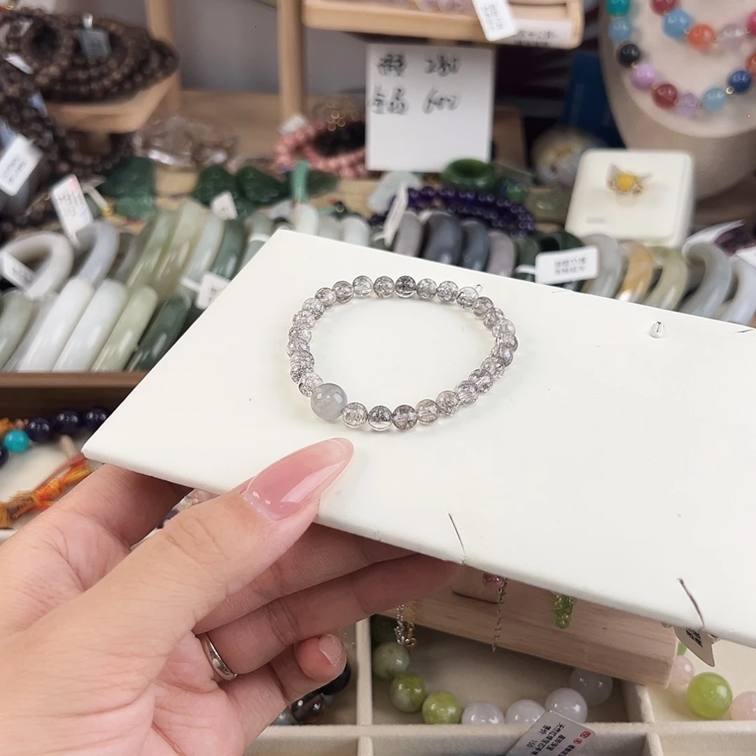未镶嵌手链水晶?*Y