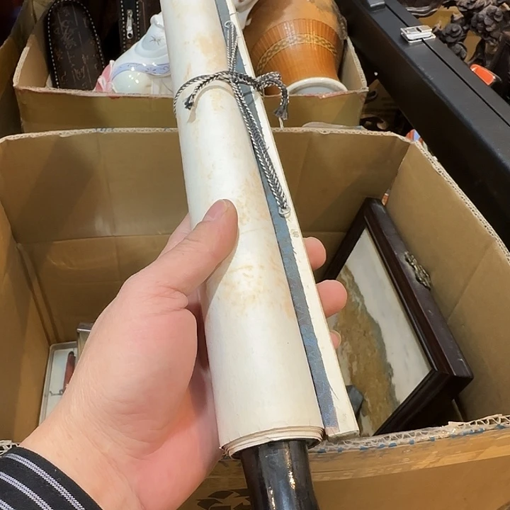 胡***海紫檀木类端景台老物件