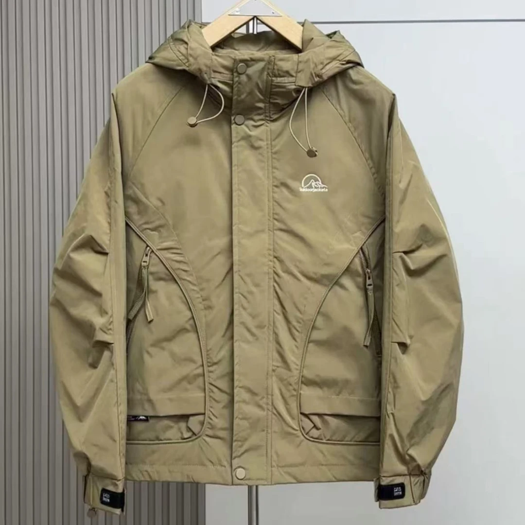 M502咖【一梦青花】春秋休闲百搭二棉男士外套