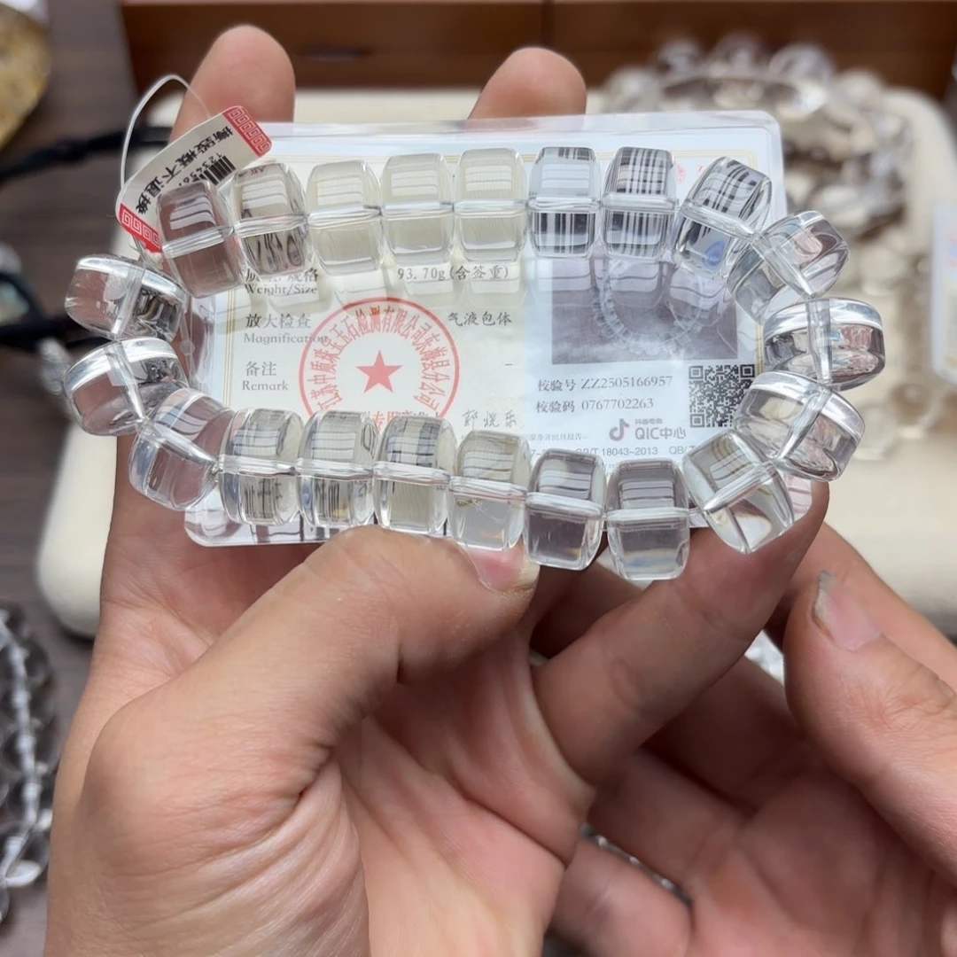 未镶嵌手链水晶小**i白水晶