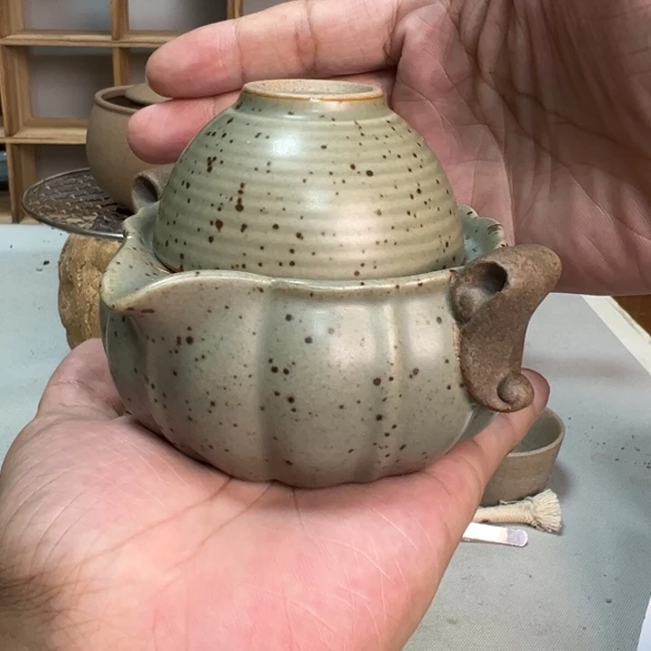 壶老段烧茶器茶具！