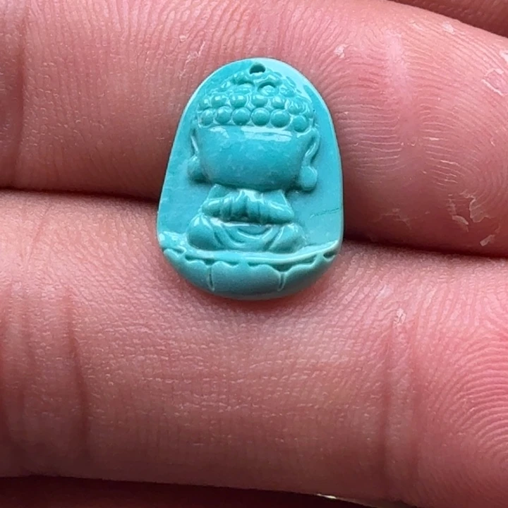 绿松石未镶嵌珠宝半成品