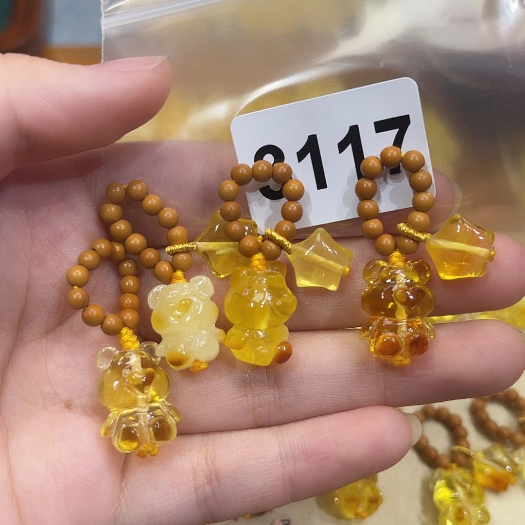 琥珀珠宝奇石未镶嵌山*✨