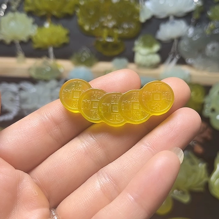 未镶嵌蛇纹石玉发饰