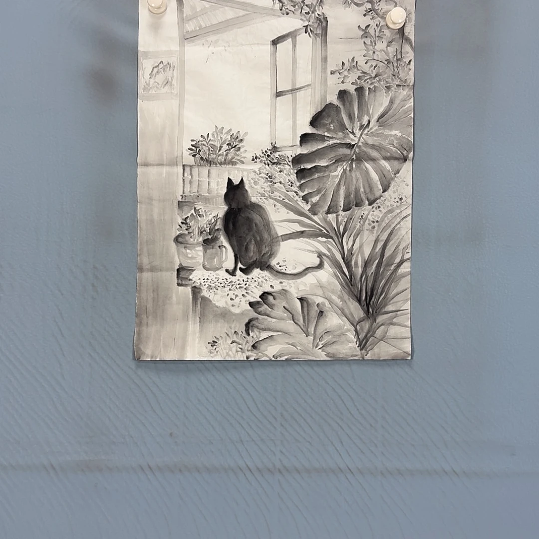 国画34 牡丹一如您初来