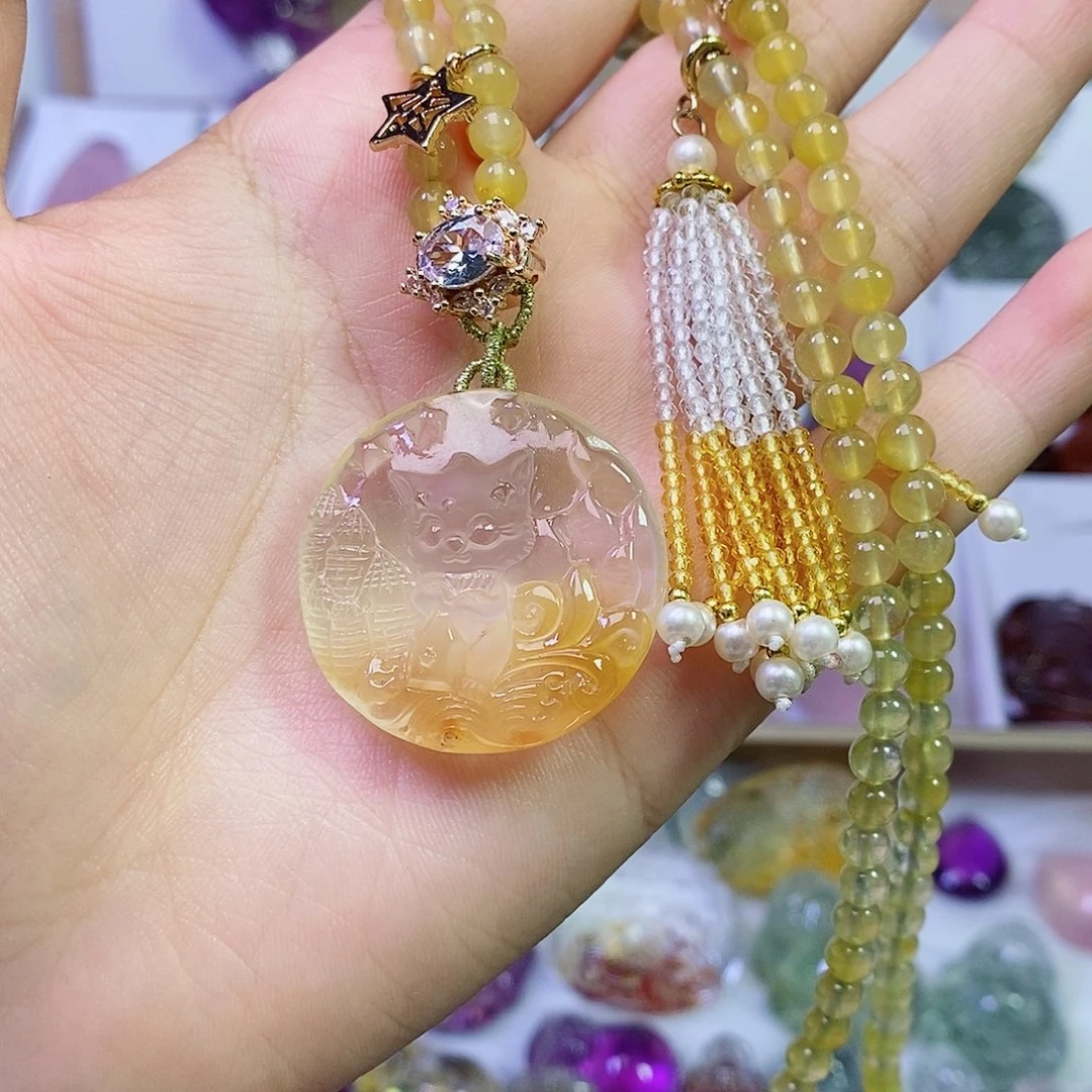 吊坠(赠链)未镶嵌水晶