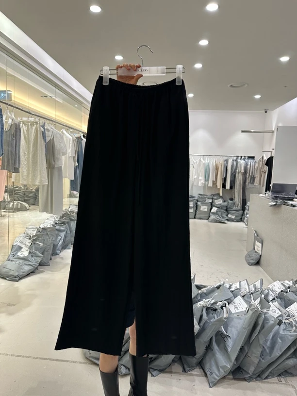 薄款宽松显瘦垂感休闲抖抖裤GA