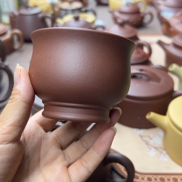 紫砂茶壶紫泥瑕疵160cc一个