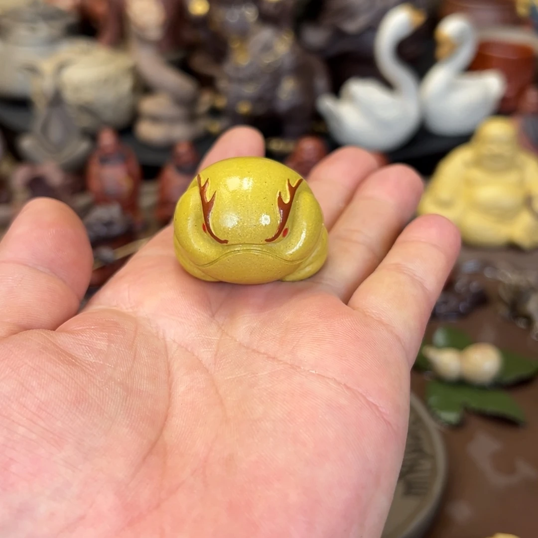 紫砂茶宠紫砂金蟾