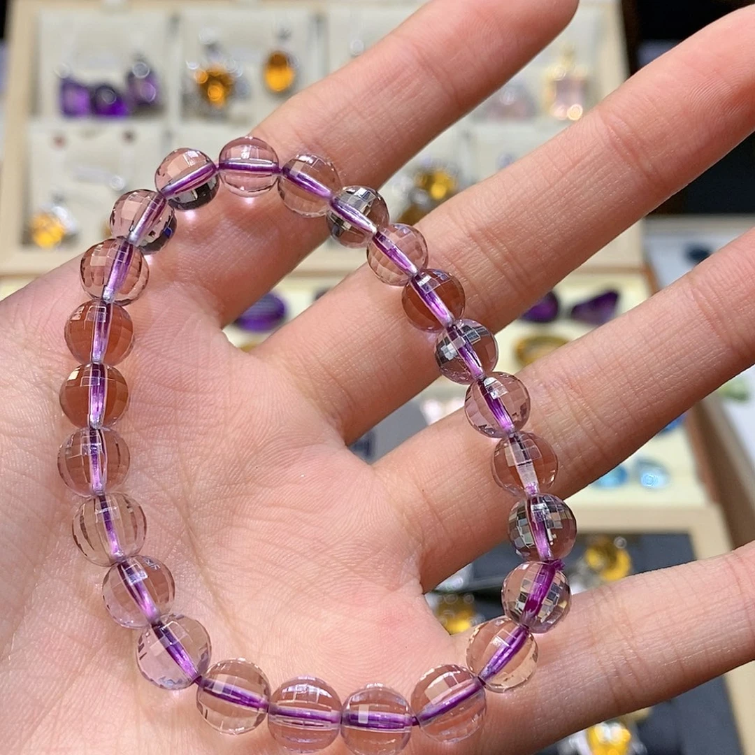 珠宝半成品水晶未镶嵌纯天然紫水晶x