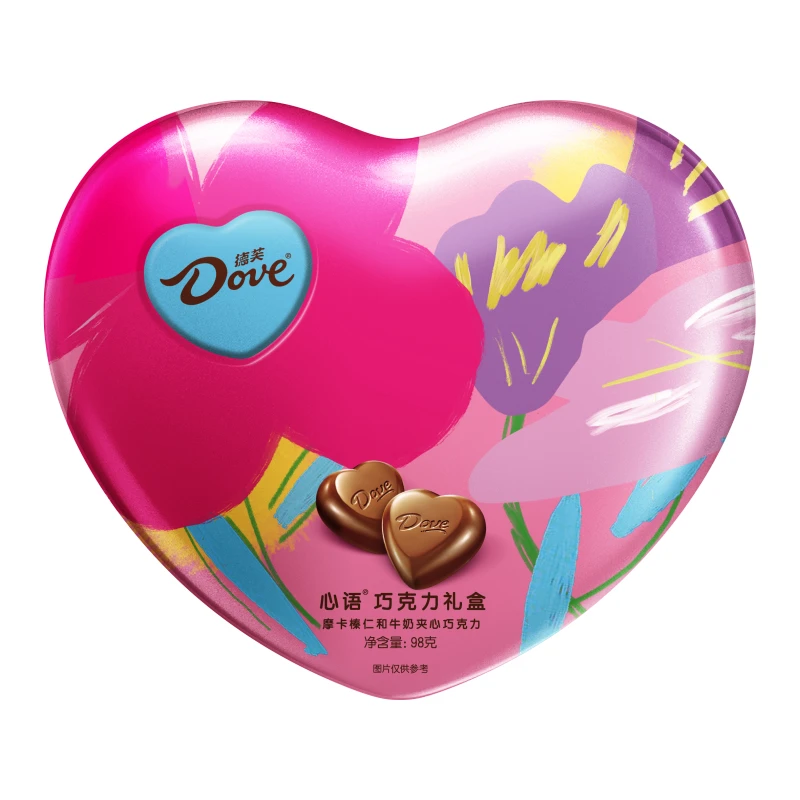 德芙心语礼盒 98g 新老包装随机