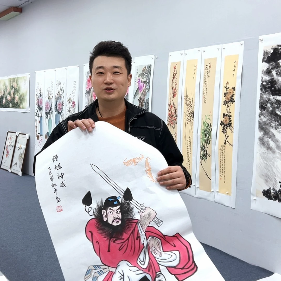 国画国画作品宣纸纯手绘