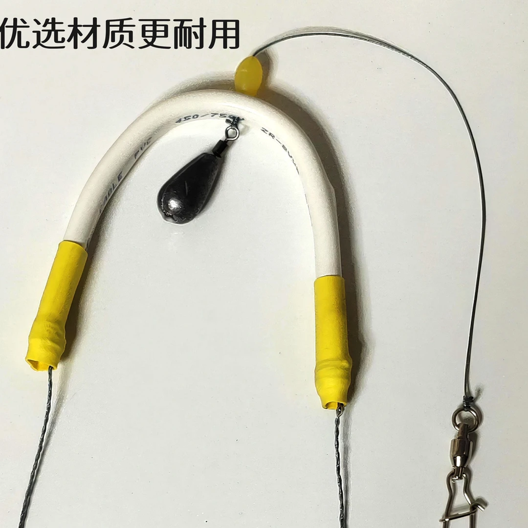 改良手把线钓胖头鱼神器