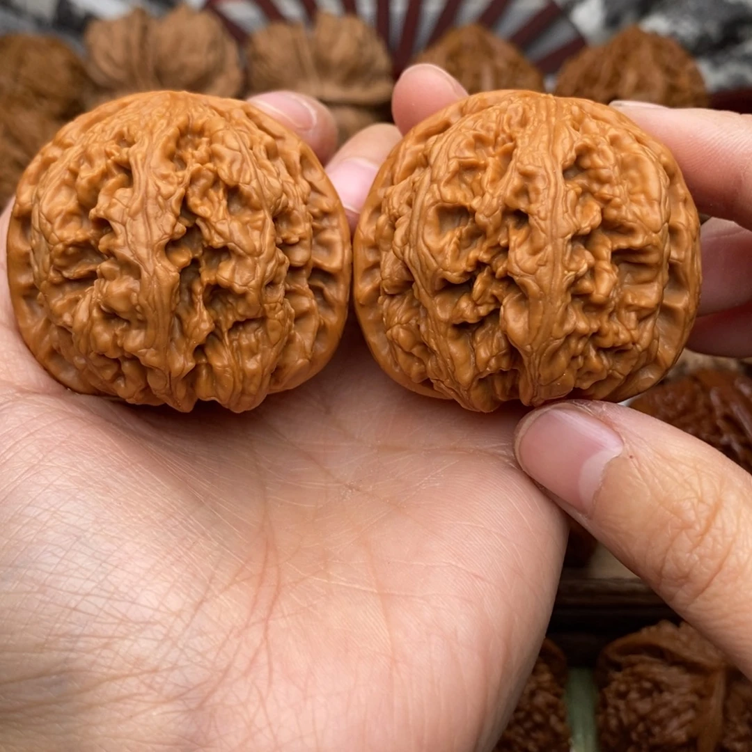 把件文玩核桃447号48粗筋