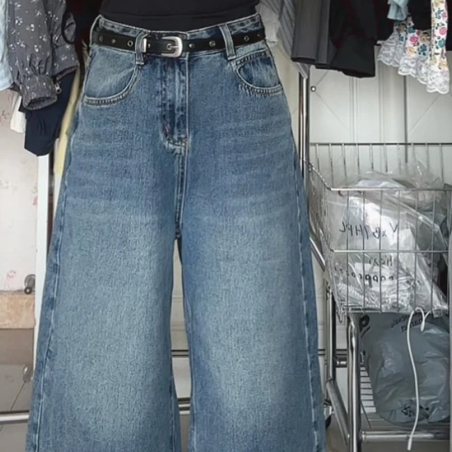 百搭显瘦显瘦牛仔裤（不支持退换）