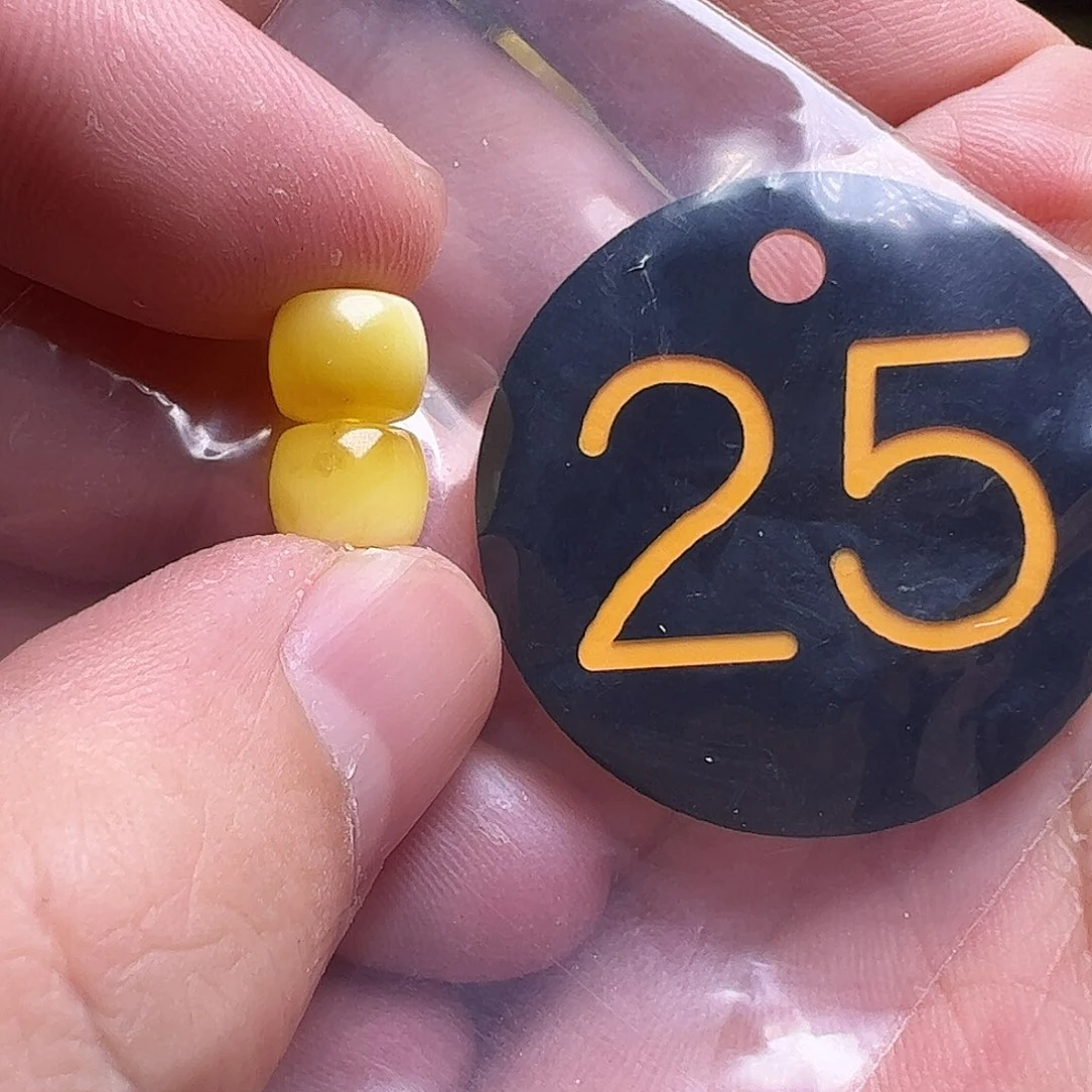 蜜蜡未镶嵌珠宝奇石8.1mm