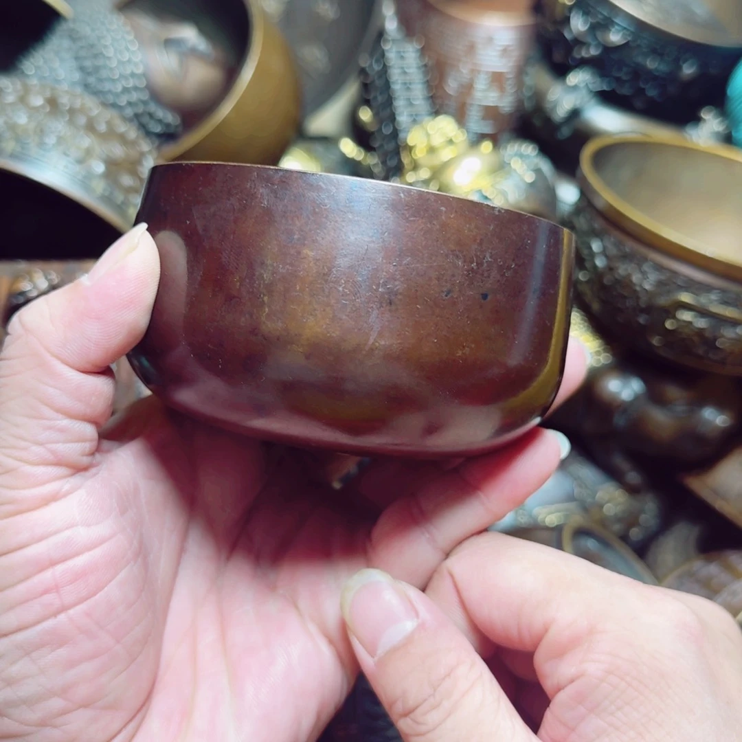 铜器摆件收收藏藏