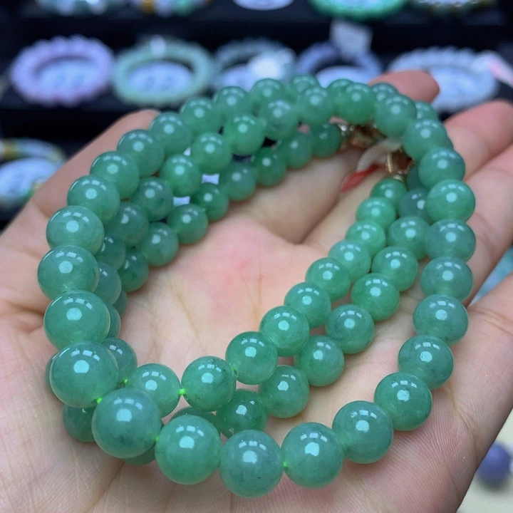 翡翠手链未镶嵌翡翠