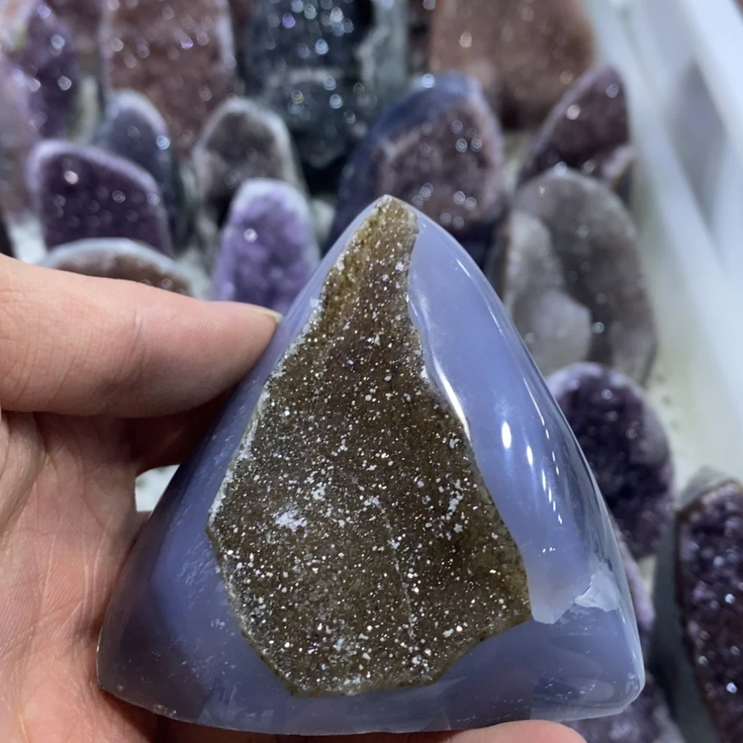 紫晶摆件摆件未镶嵌