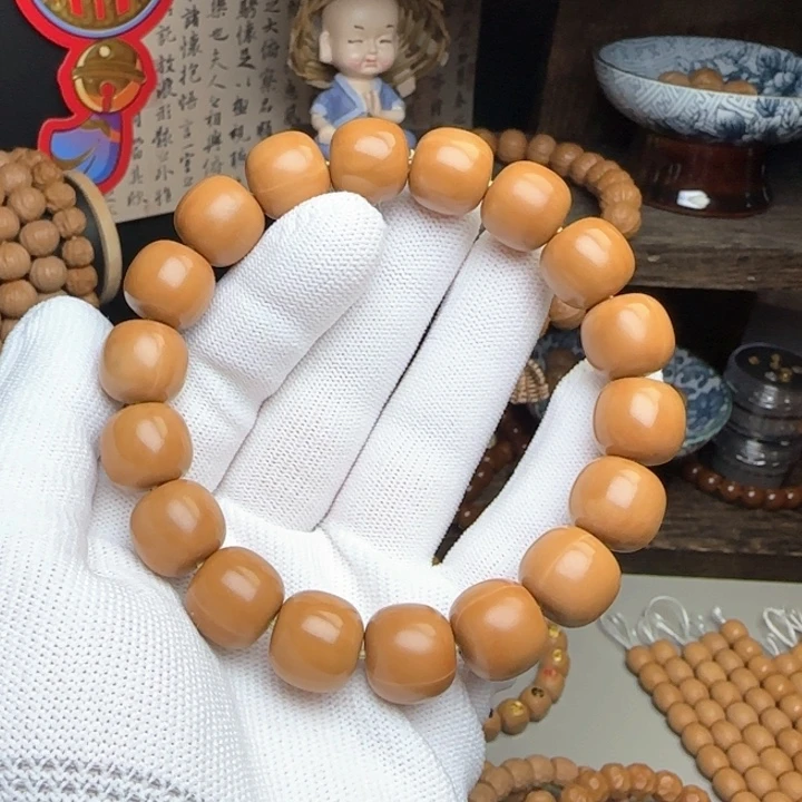 猴头核桃手串福利龙岩老型 原皮原色