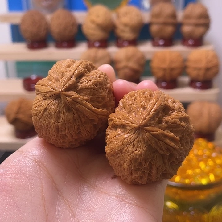 吊坠文玩核桃铁三27