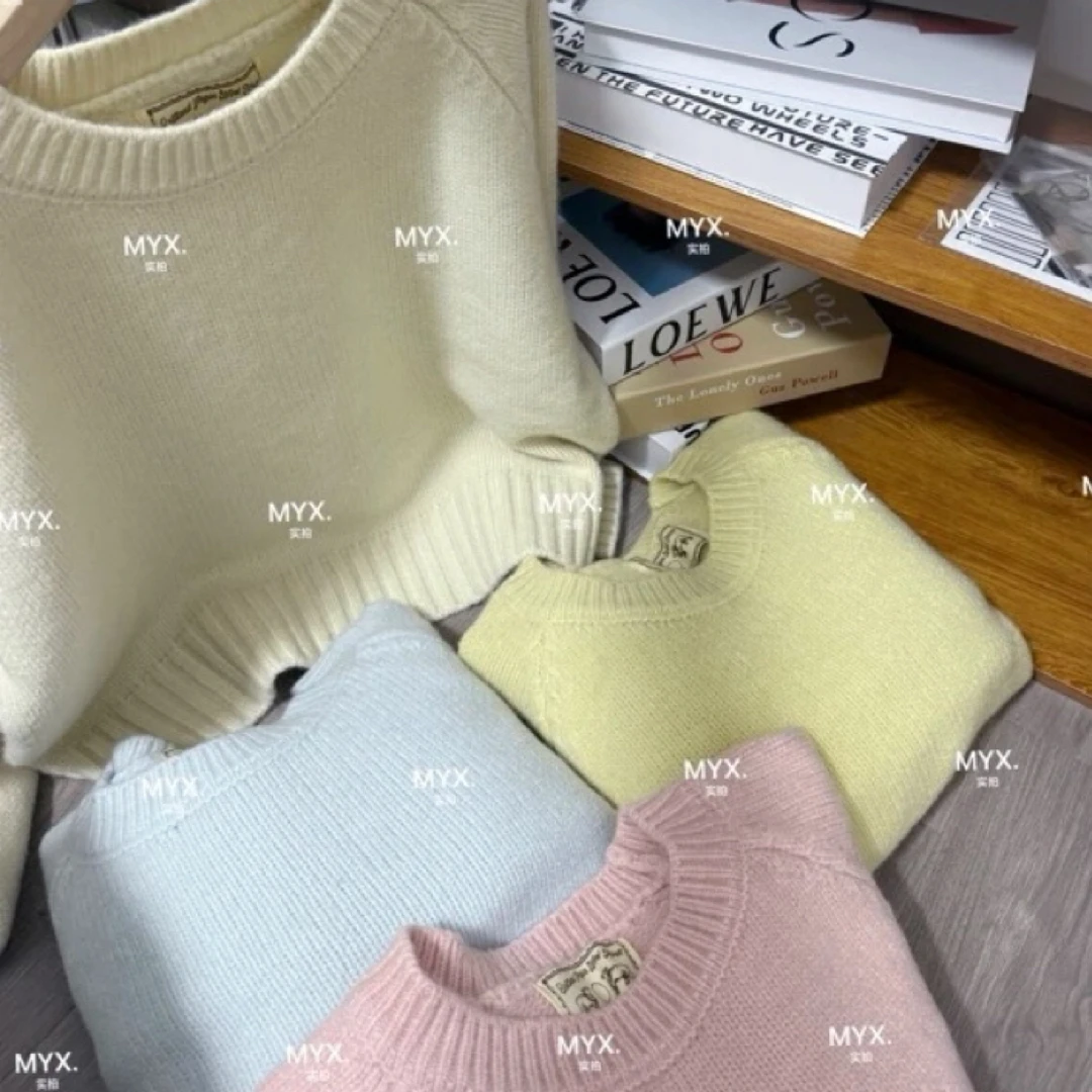 【MYX.实拍】秋冬净版俏皮小短款套头