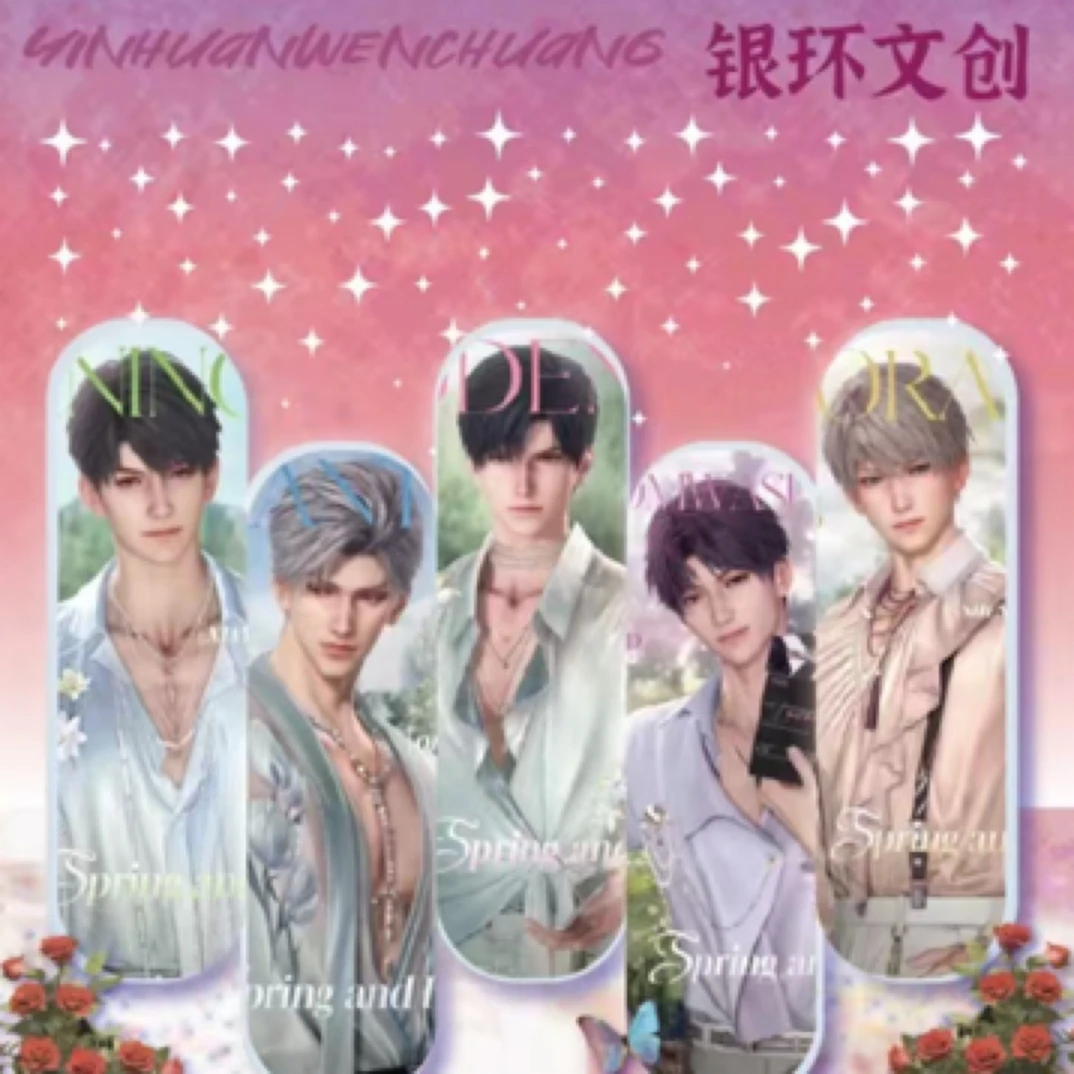 【只剩活的！】【涩谷计划】银环文创 恋与深空纪念盲盒媚包色纸