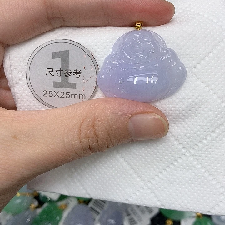 颈饰18K金镶嵌翡翠123456677888