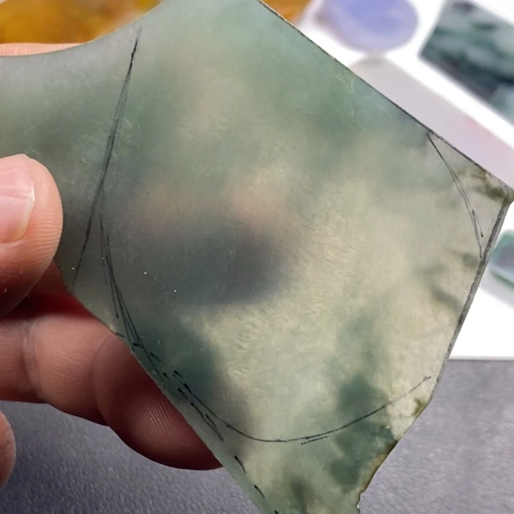 定制翡翠未镶嵌包工