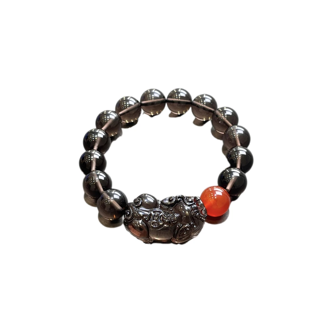 黑曜石貔貅手串C34-04赠礼盒（多样性发）