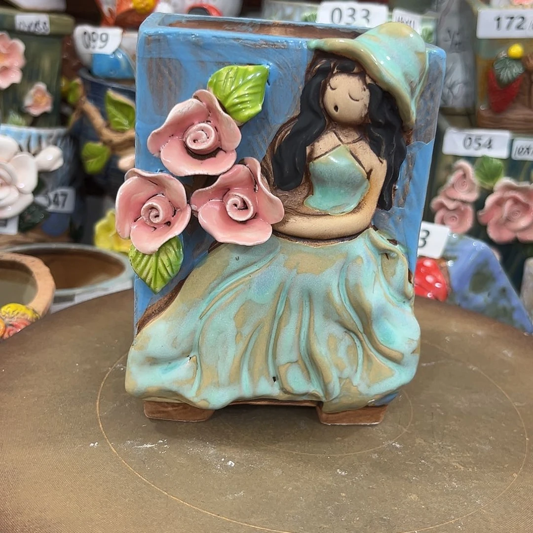 粗陶多肉花盆花盆