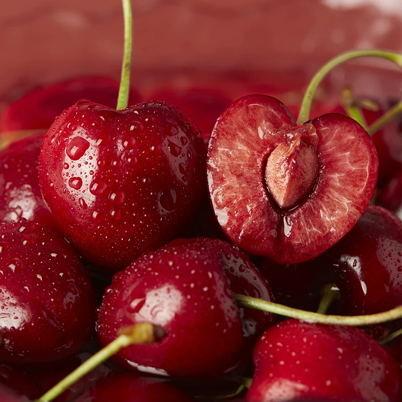 【欢乐果园】智利海运车厘子【J-4J级】5斤原箱礼盒装 内附果径卡级