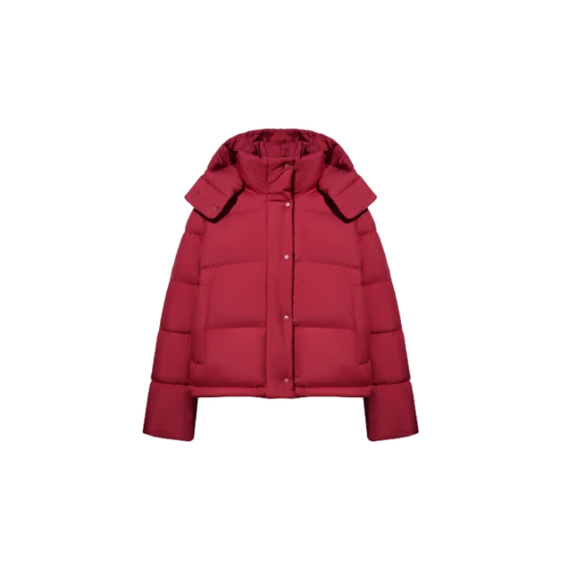 泡芙羽绒服新国标95绒长袖保暖休闲加厚女士羽绒服