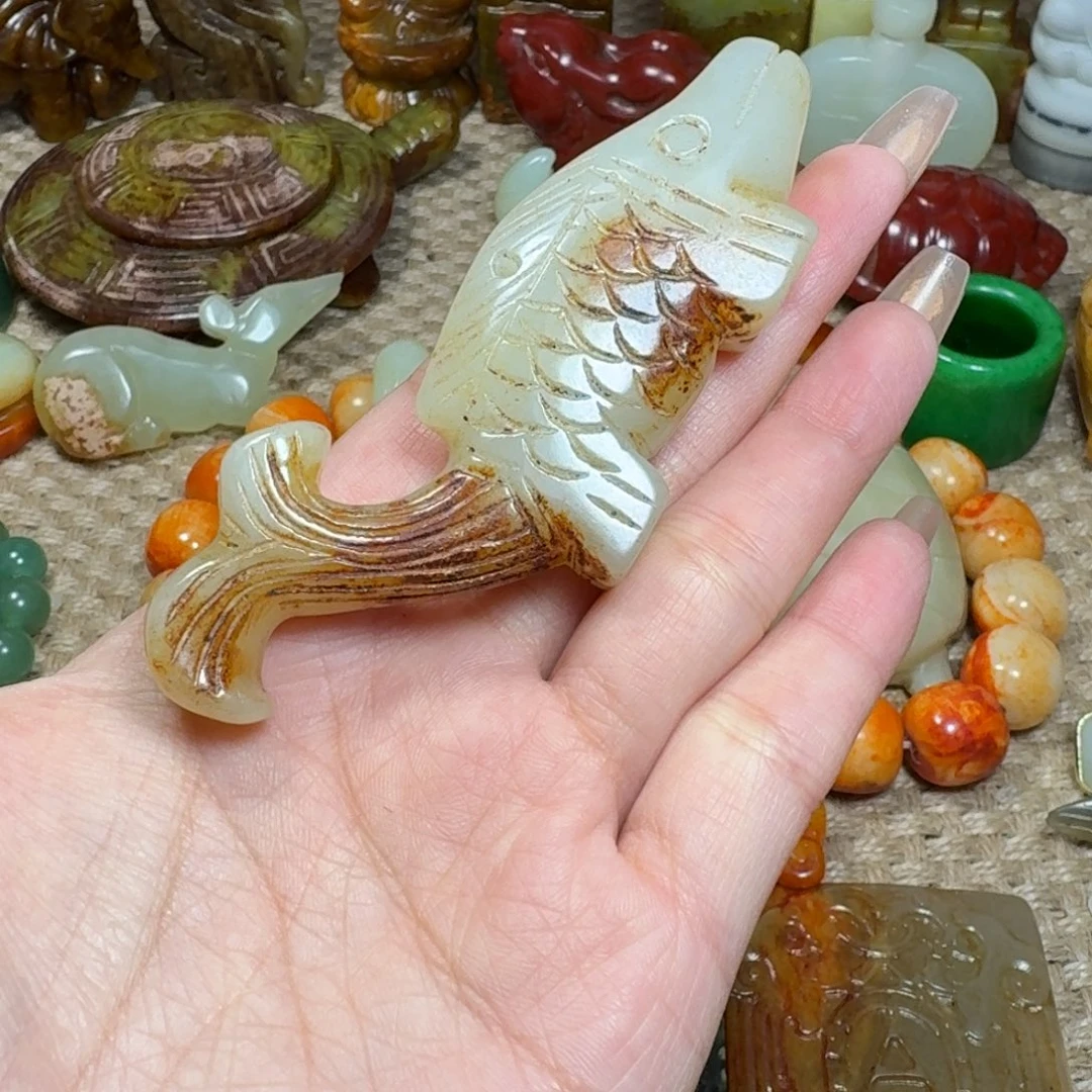 白玉菩提吊坠挂件