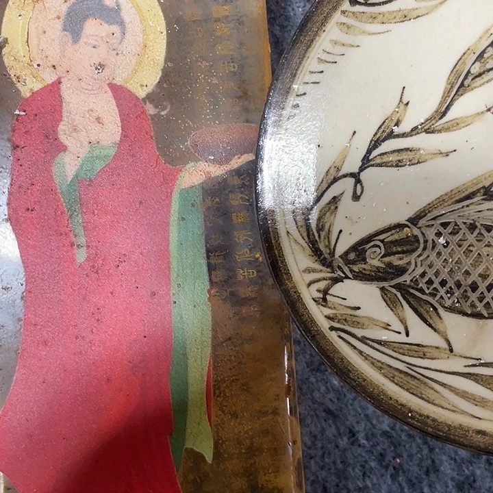 扮***虎瓷器摆件瓷器摆件