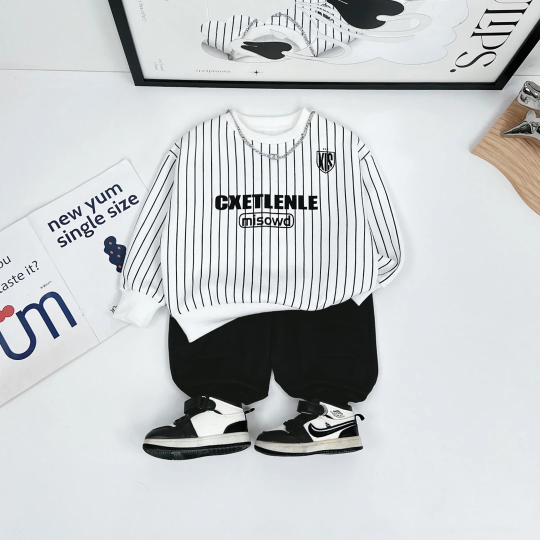 儿童卫衣长袖2025新款春装男童春秋上衣潮 DMC7280 悠悠童话童装