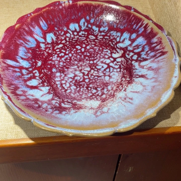 壶谢*侬纯手工制作工艺制作盘
