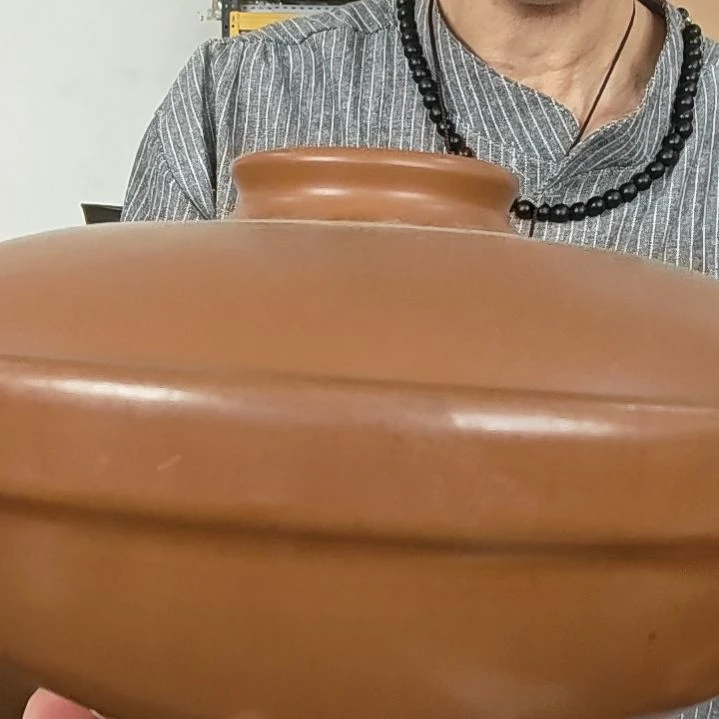泗水砭石文化馆砂锅3.3