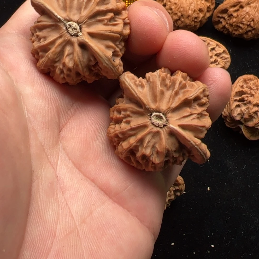 馋***锅吊坠文玩核桃全品40宫灯