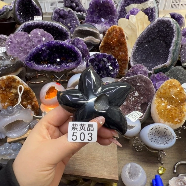 未镶嵌大型摆件（非配饰）紫晶503