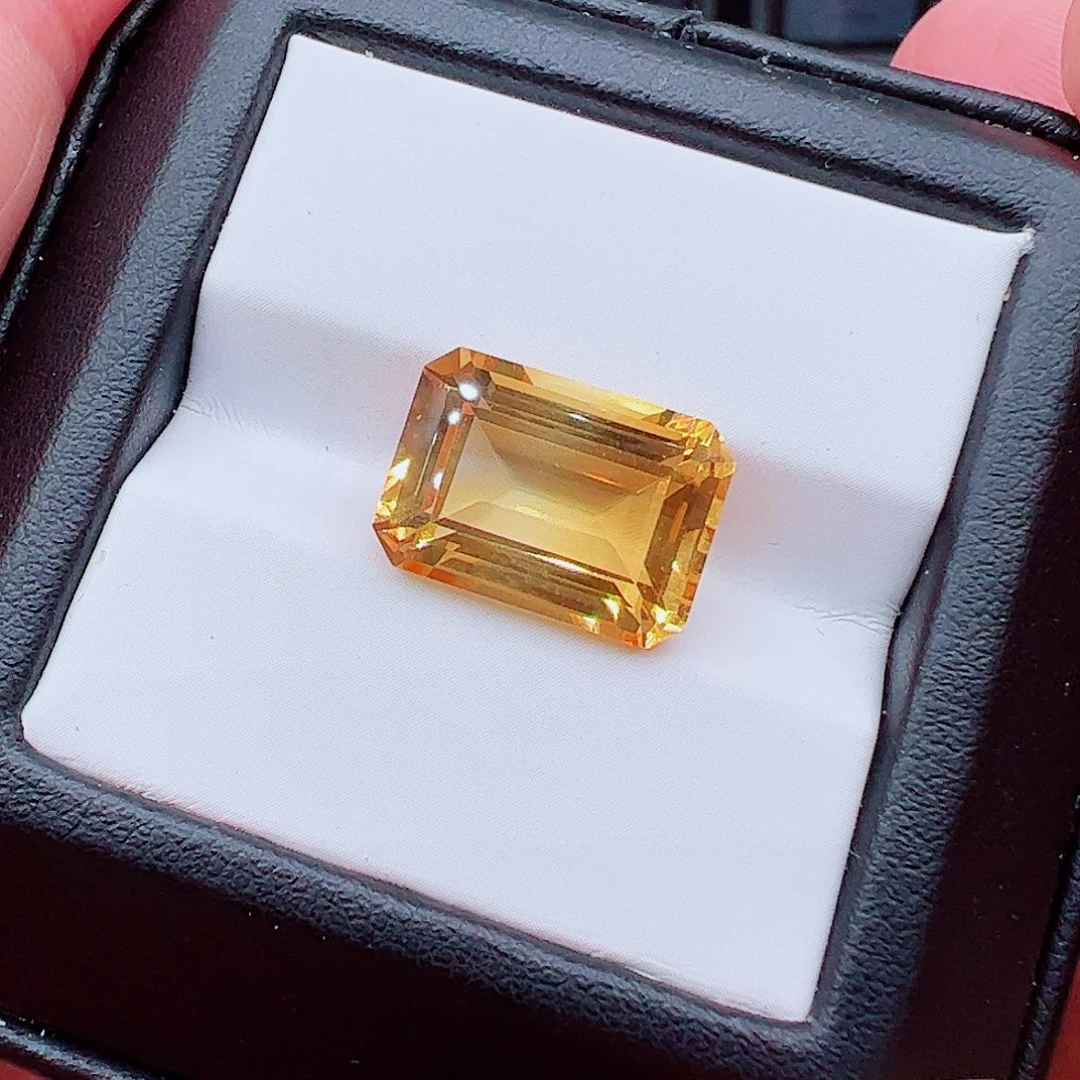 未镶嵌黄晶珠宝半成品7.97克拉裸石