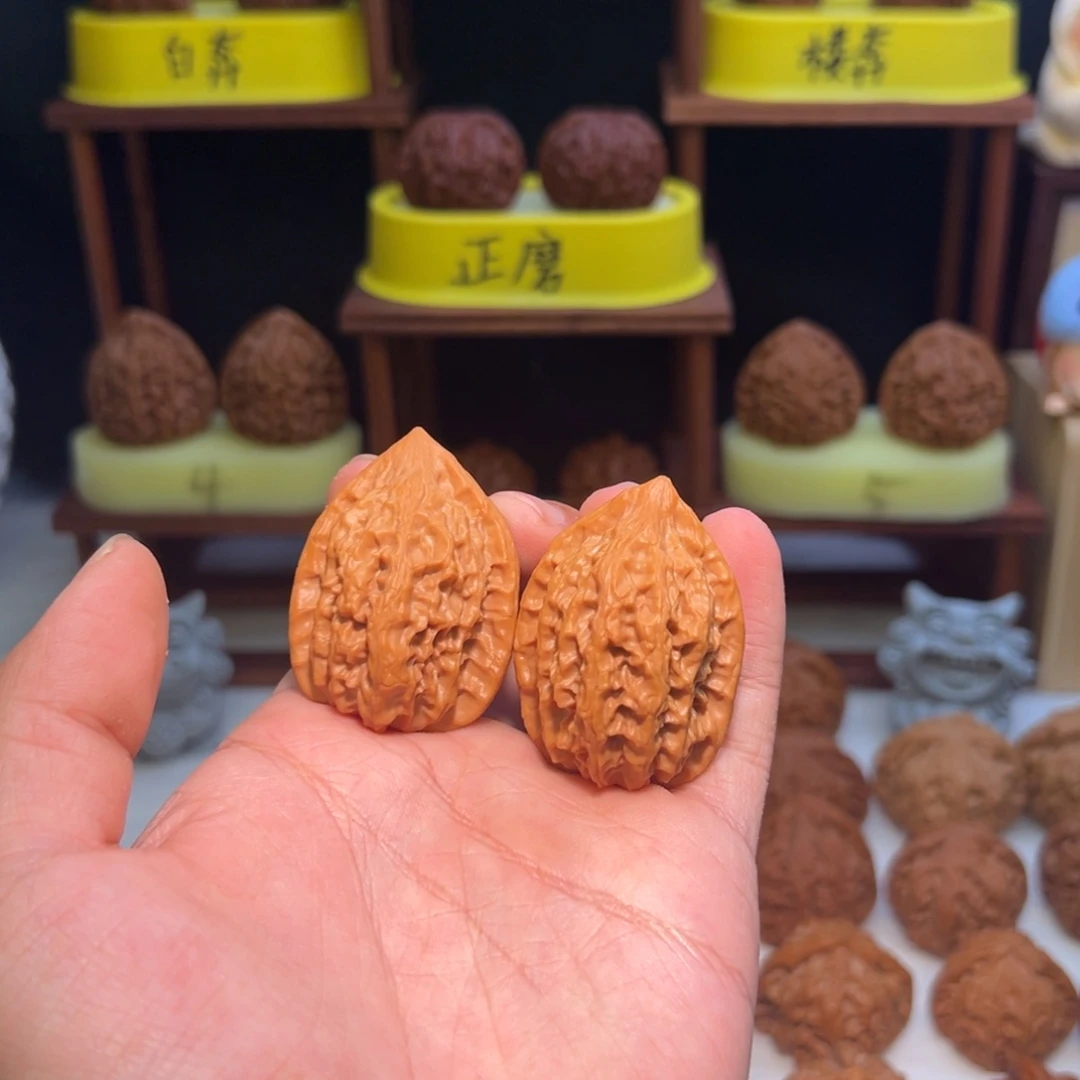 文玩核桃吊坠【柳叶鸡】全品34.5鸡