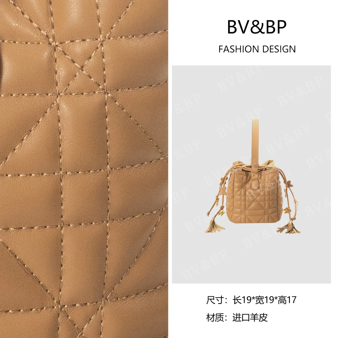 【甜一专属】 原创设计高定单肩斜跨包 BV2383-暖金色