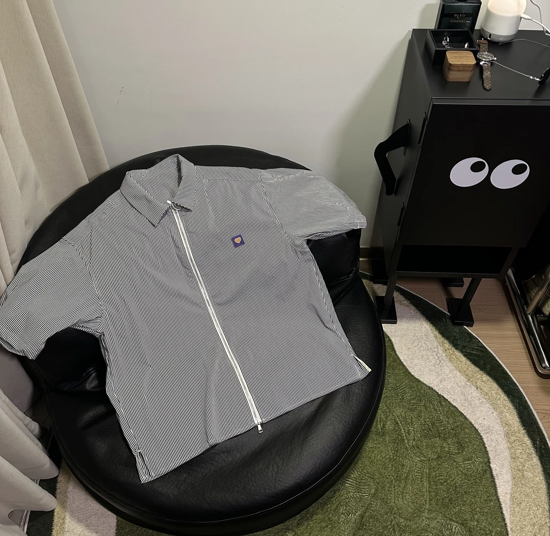 基础情侣韩系双拉链新款衬衫（520限定）